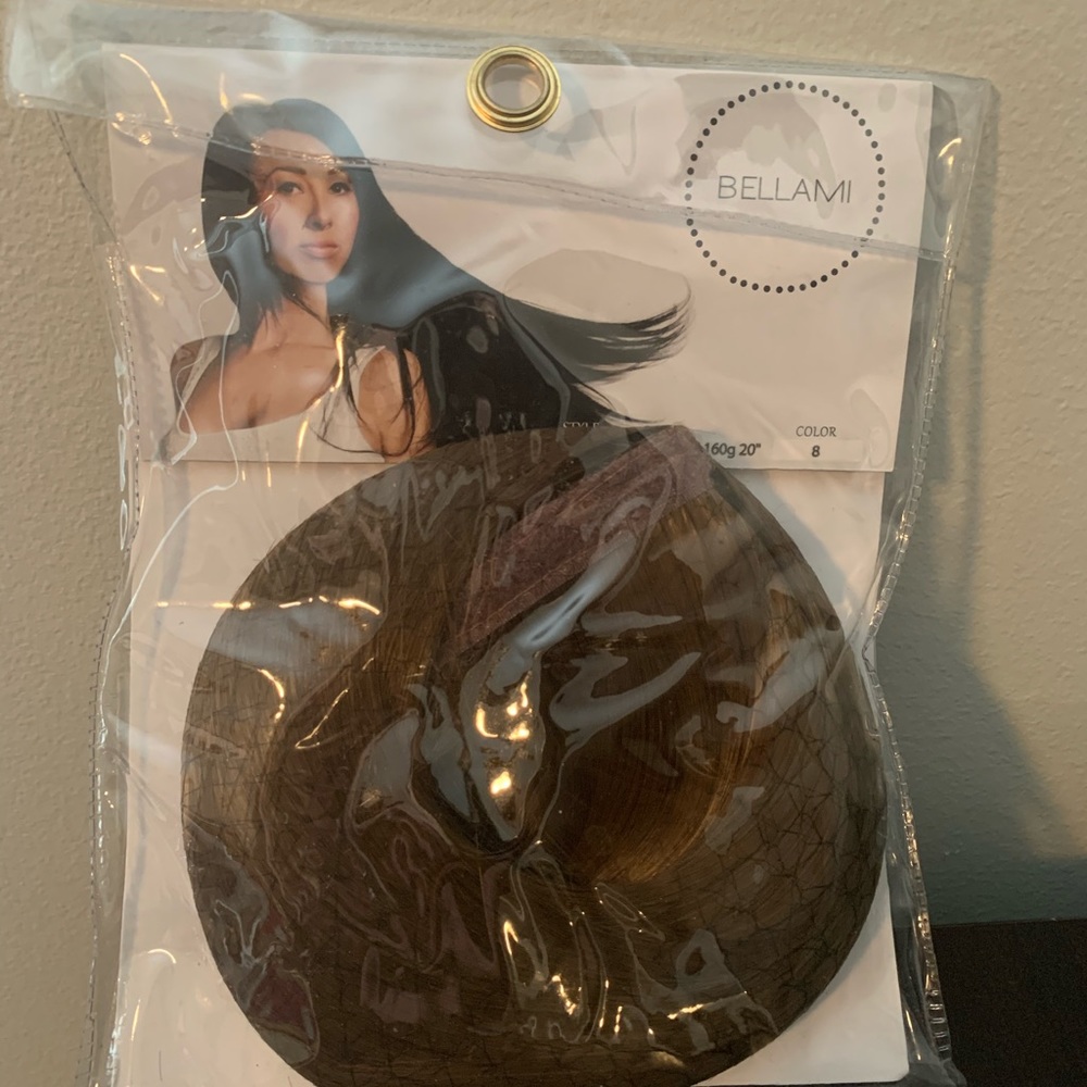 BELLAMI Faux Wrap Ponytail - 20in 160g - Ash Brown